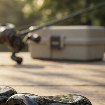 Fishing Rod Carbon Fiber - Karbon Fiber Dokulu ABS Olta Makinesi