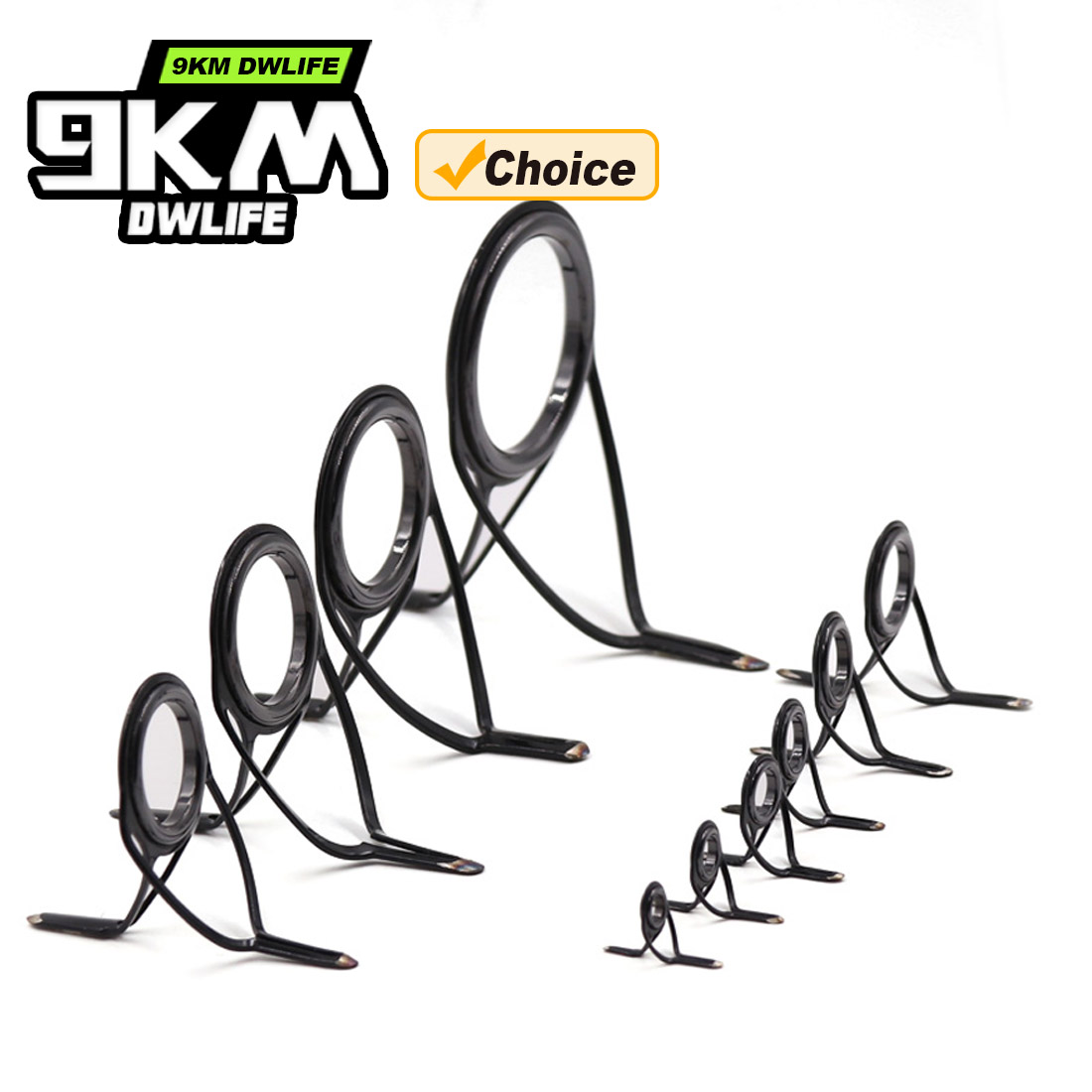 Fishing Rod Spinning - 9KM OB Kavisli Olta Kılavuz Seti